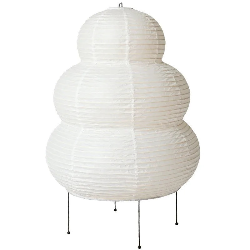 Japanese Design Akari White Paper Table Lamp