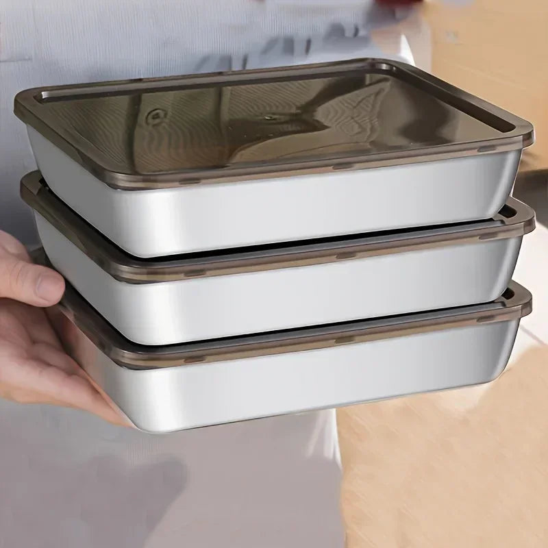 Stainless Steel Food Storage Containers Set