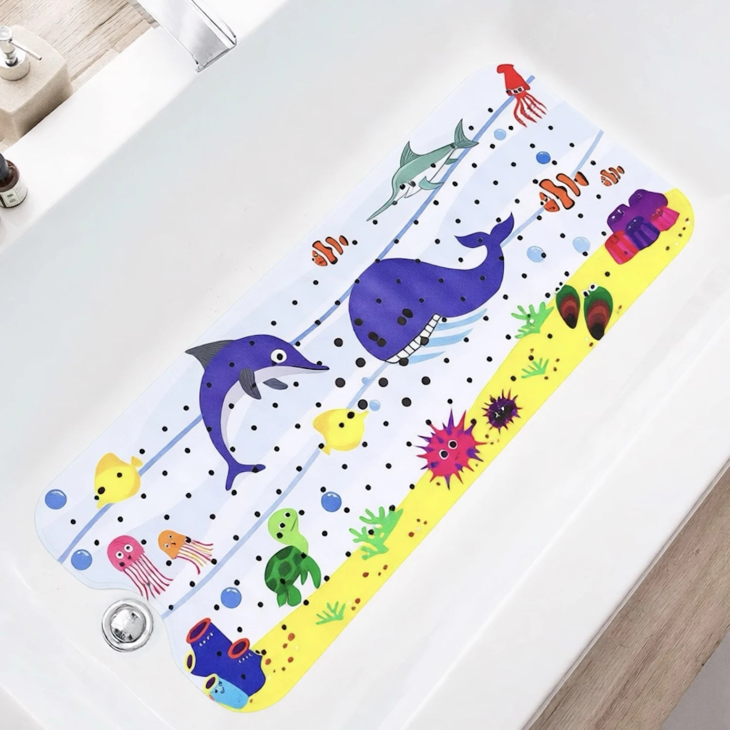 Ocean Adventure Kids Bath Mat