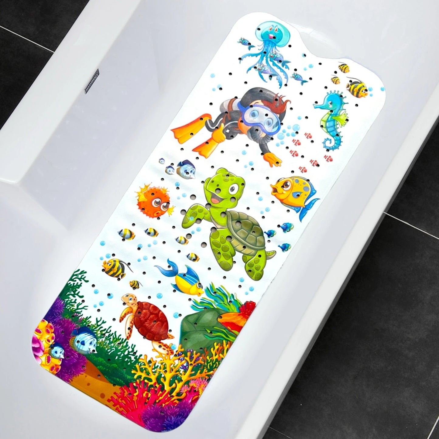 Ocean Adventure Kids Bath Mat