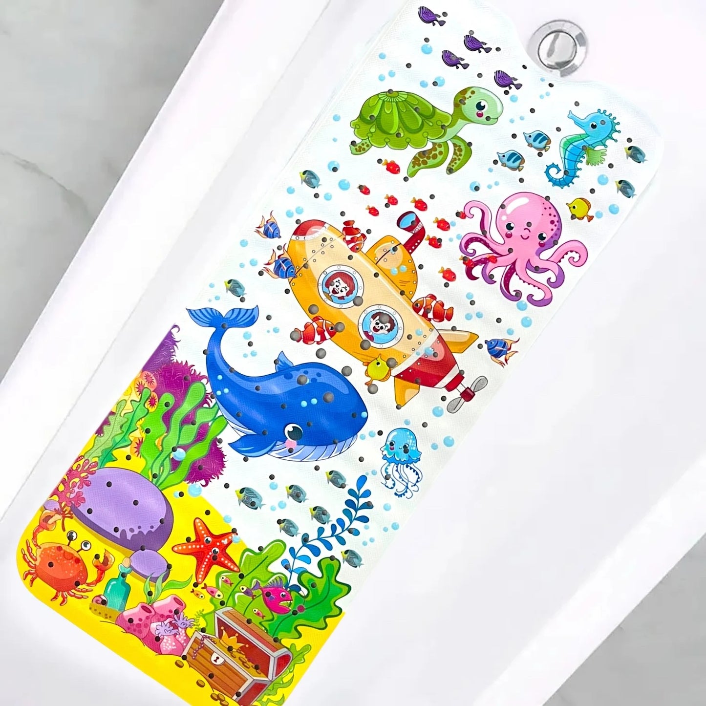 Ocean Adventure Kids Bath Mat