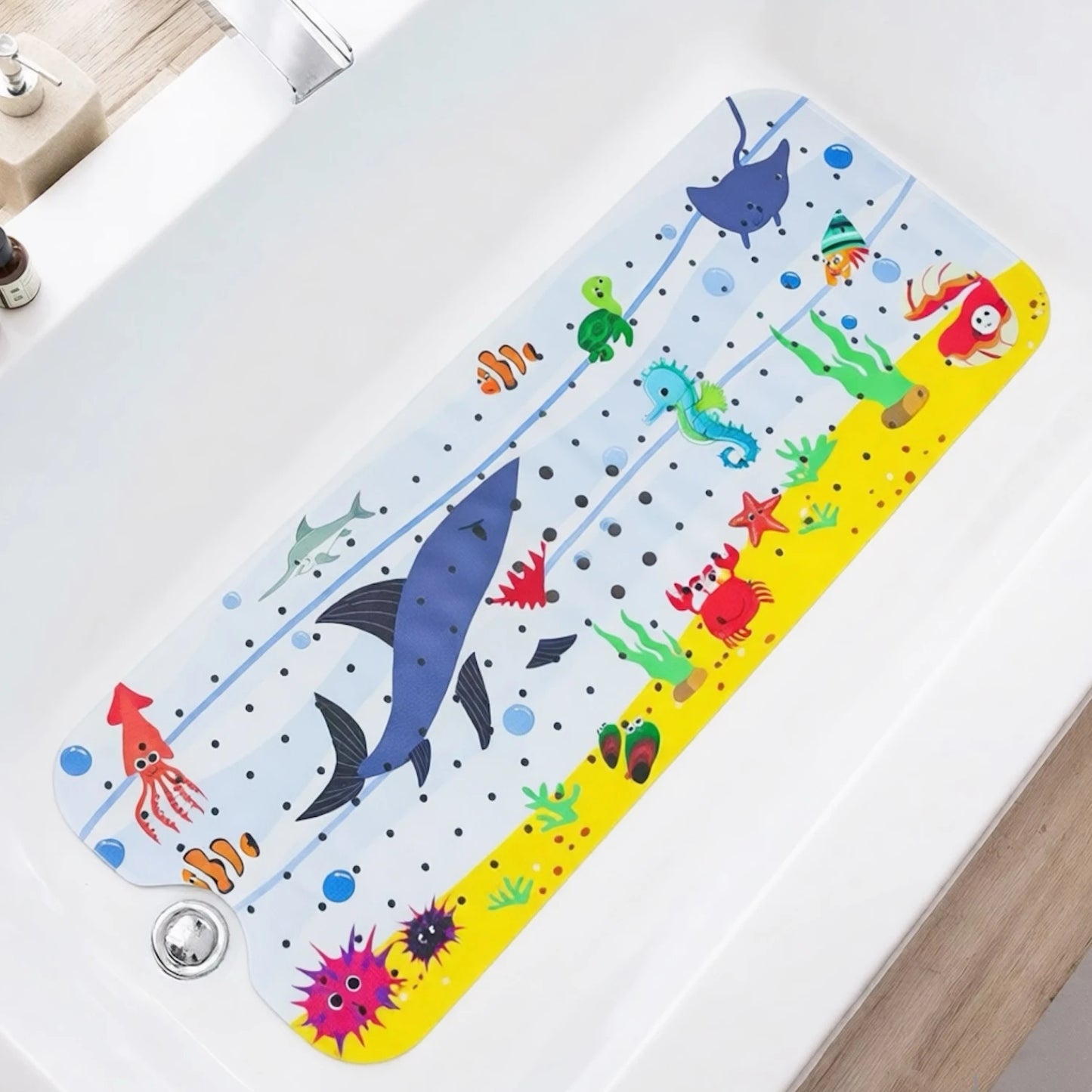 Ocean Adventure Kids Bath Mat