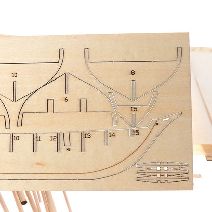 DIY Handmade Wooden Sailboat Ship Kits