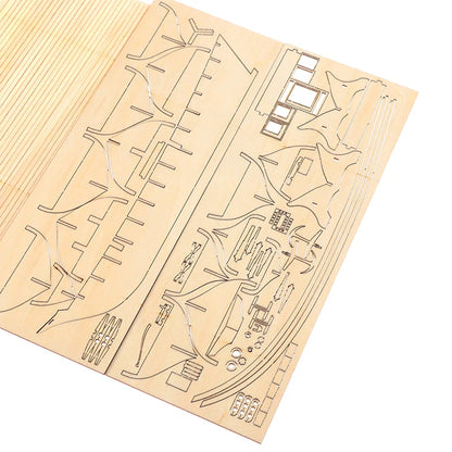 DIY Handmade Wooden Sailboat Ship Kits