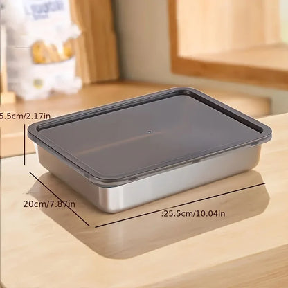Stainless Steel Food Storage Containers Set