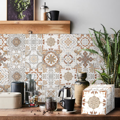 Set of 24 Moroccan Tile Stickers