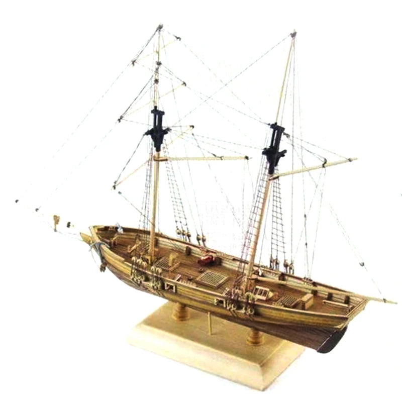 DIY Handmade Wooden Sailboat Ship Kits