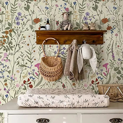 Wildflower Peel and Stick Wallpaper