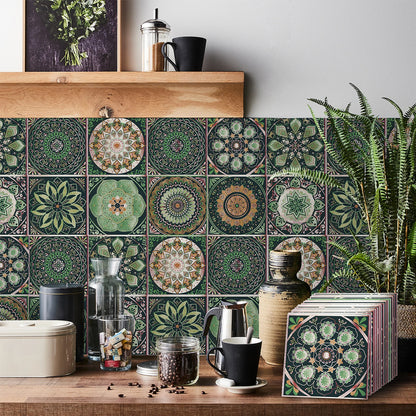 Set of 24 Moroccan Tile Stickers