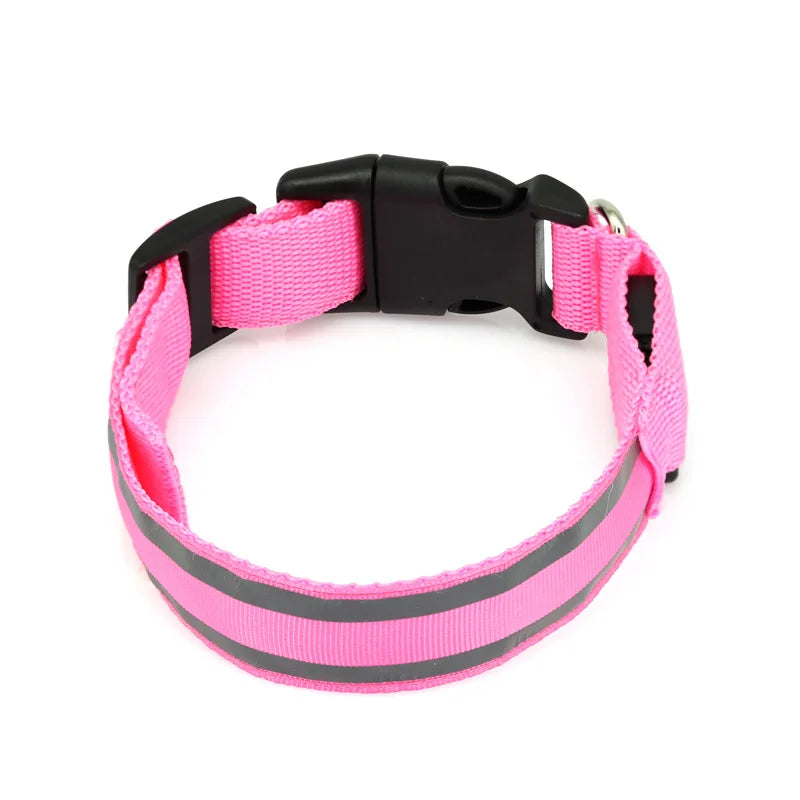 Reflective Night Safety Dog Collar