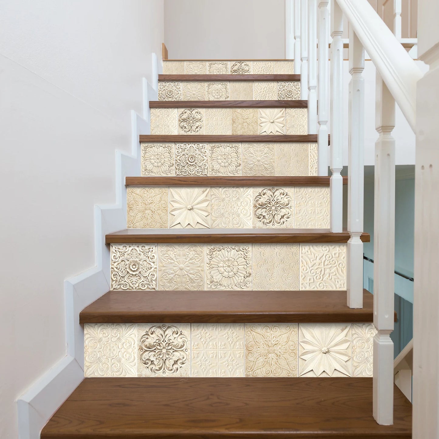 Set of 24 Moroccan Tile Stickers