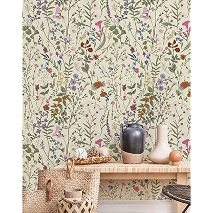Wildflower Peel and Stick Wallpaper
