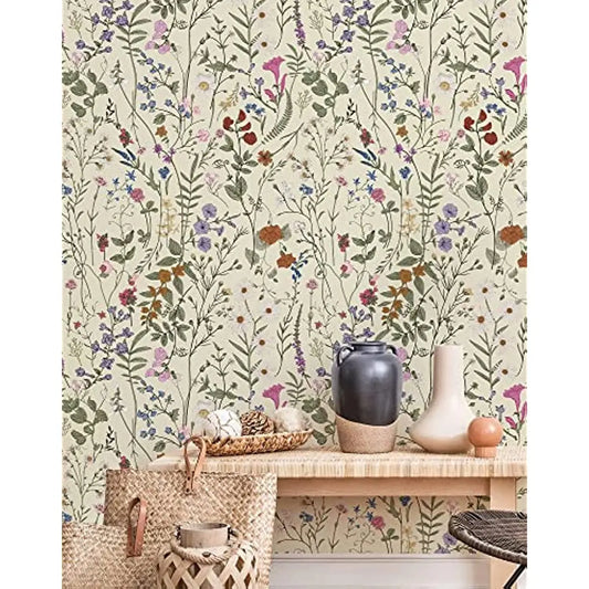 Wildflower Peel and Stick Wallpaper