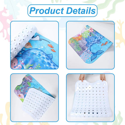 Ocean Adventure Kids Bath Mat