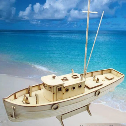 DIY Handmade Wooden Sailboat Ship Kits