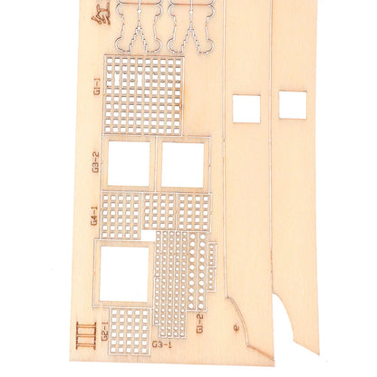 DIY Handmade Wooden Sailboat Ship Kits