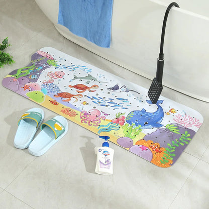 Ocean Adventure Kids Bath Mat