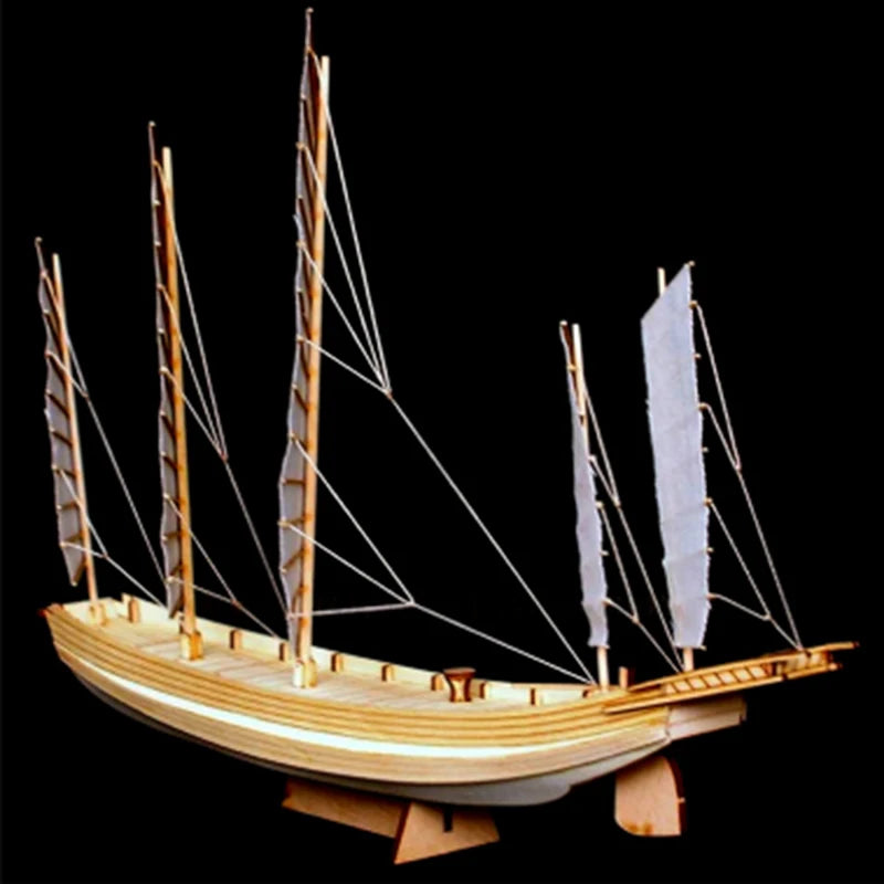 DIY Handmade Wooden Sailboat Ship Kits