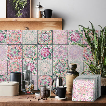 Set of 24 Moroccan Tile Stickers