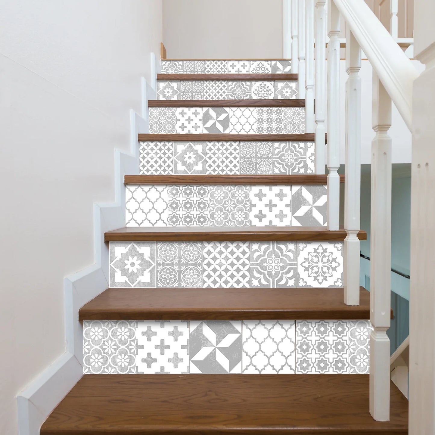 Set of 24 Moroccan Tile Stickers