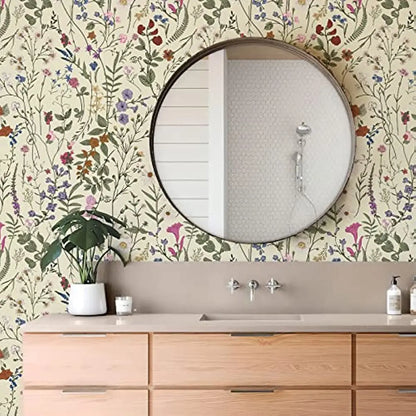 Wildflower Peel and Stick Wallpaper