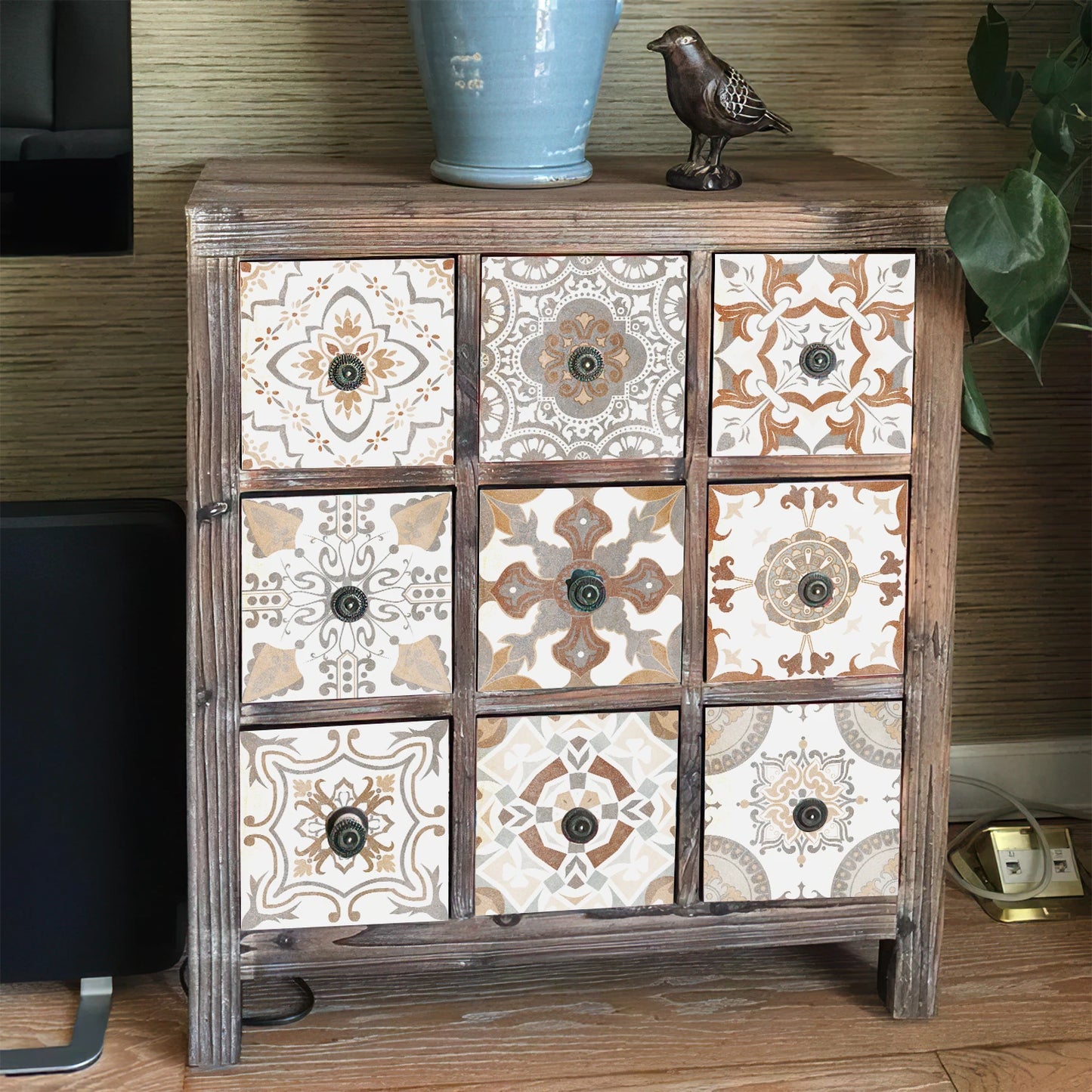 Set of 24 Moroccan Tile Stickers