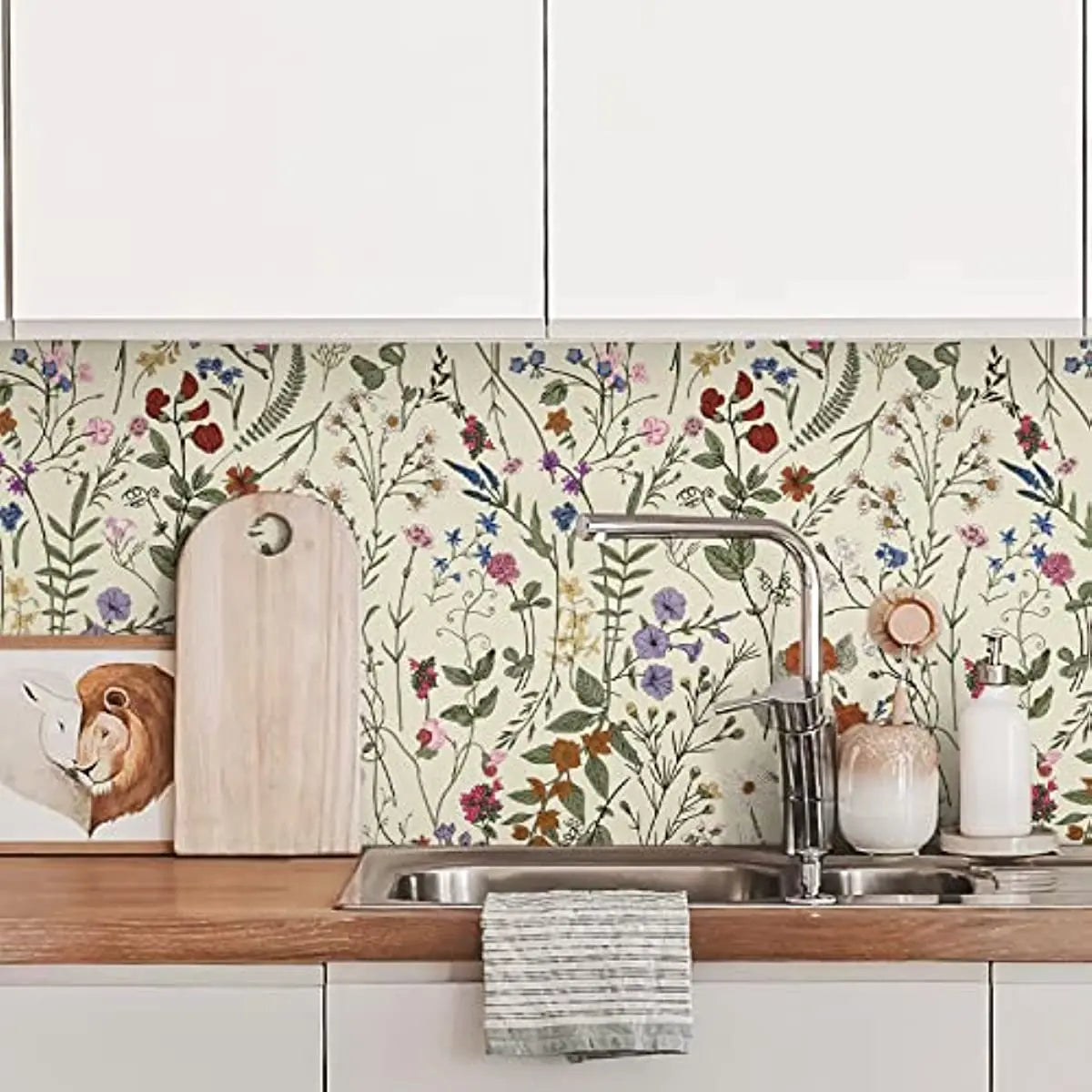 Wildflower Peel and Stick Wallpaper